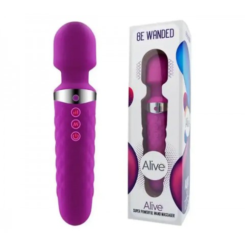 Фиолетовый мини-вибромассажёр «Be Wanded» от «Alive» Фиолетовый мини-вибромассажёр «Be Wanded» от «Alive»