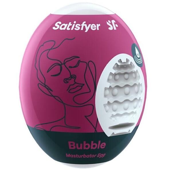 Яйцо-мастурбатор «Egg Single bubble» от «Satisfyer» Яйцо-мастурбатор «Egg Single bubble» от «Satisfyer»