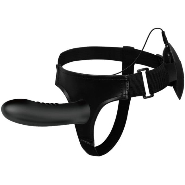 Полый страпон с вибрацией «Myron»