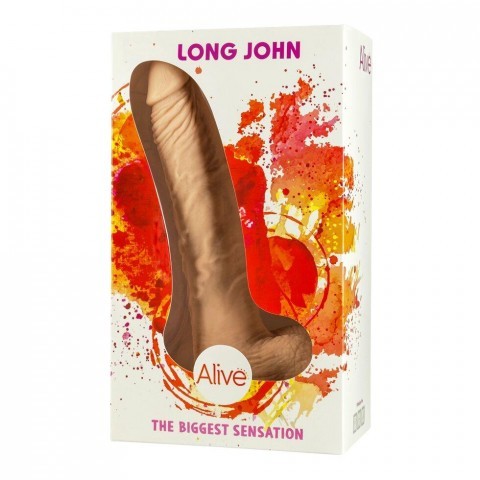 Реалистичный фаллоимитатор «Long John» от «Alive» (18,8 см) Реалистичный фаллоимитатор «Long John» от «Alive» (18,8 см)