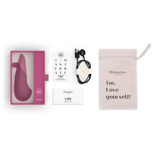 Розовый клиторальный вибратор «Vibe» от «Womanizer» Розовый клиторальный вибратор «Vibe» от «Womanizer»