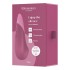 Розовый клиторальный вибратор «Vibe» от «Womanizer» 