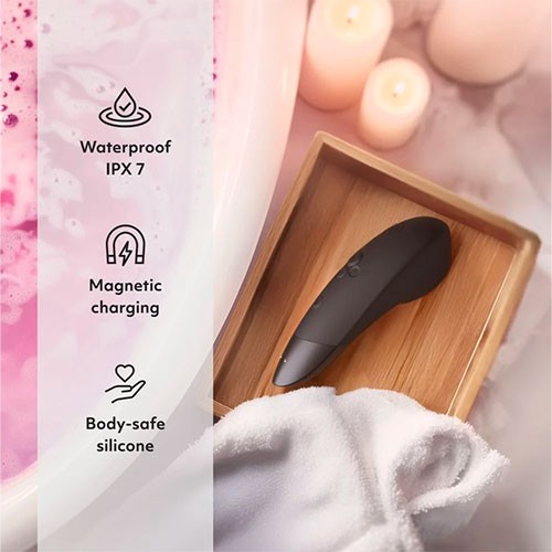 Бесконтактный клиторальный стимулятор с вибрацией «Enhance» от «Womanizer» (черный) Бесконтактный клиторальный стимулятор с вибрацией «Enhance» от «Womanizer» (черный)