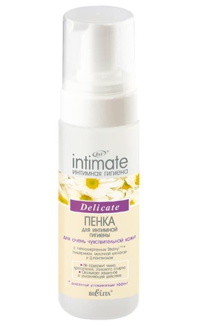Пенка для интимной гигиены для очень чувствительной кожи Delicate