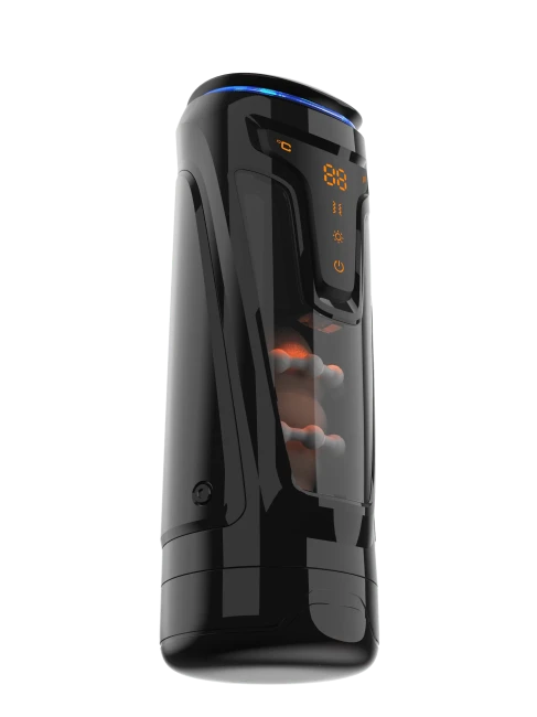 Инновационный мастурбатор с пенетрацией и массажем бусинами «Warrior» от «Amovibe» 