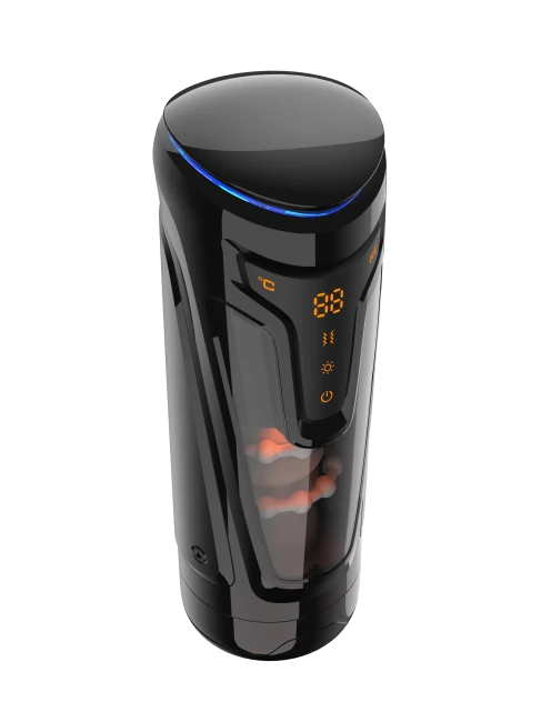 Инновационный мастурбатор с пенетрацией и массажем бусинами «Warrior» от «Amovibe» 