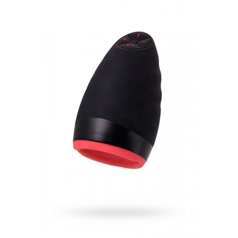 Перезаряжаемый мастурбатор Erotist Lava с подогревом (Чёрный)