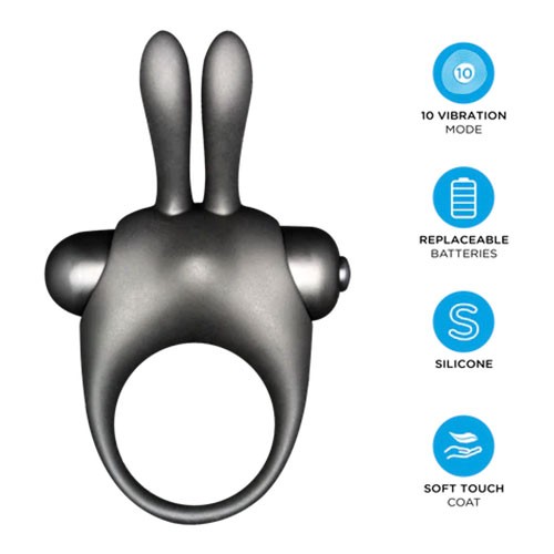 Набор: Жидкий вибратор + Эрекционное виброкольцо «Orgie VIBE! BUNNY» от «Orgie» Набор: Жидкий вибратор + Эрекционное виброкольцо «Orgie VIBE! BUNNY» от «Orgie»