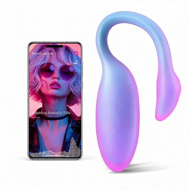 Вибромассажёр с интеллектуальным управлением «Magic Flamingo Max» от «Magic motion» (фиолетовый) Вибромассажёр с интеллектуальным управлением «Magic Flamingo Max» от «Magic motion» (фиолетовый)