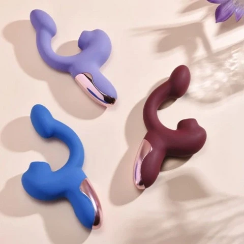 Вибратор с двойной стимуляцией «Magic Ponder» от Magic Motion» (голубой) Вибратор с двойной стимуляцией «Magic Ponder» от Magic Motion» (голубой)
