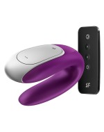 Вибратор для пар с управлением через ПДУ или через смартфон «Double Fun» от «Satisfyer» 