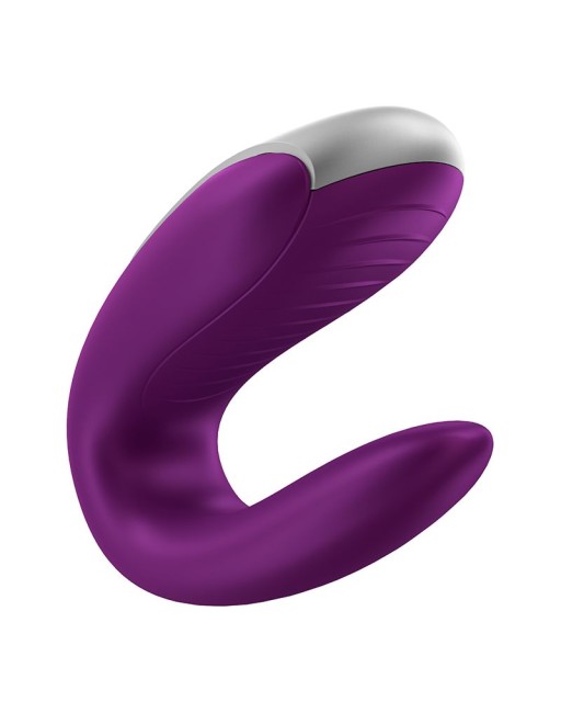 Вибратор для пар с управлением через ПДУ или через смартфон «Double Fun» от «Satisfyer» 