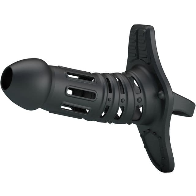 Насадка на член с кольцом для мошонки Насадка на член с кольцом для мошонки