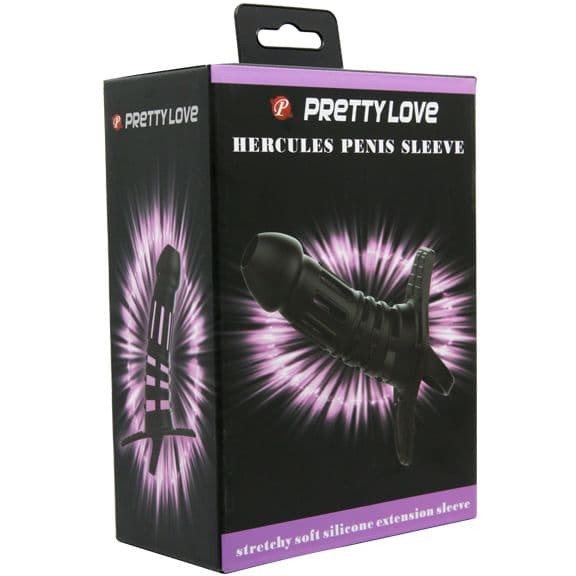 Насадка на член с кольцом для мошонки Насадка на член с кольцом для мошонки