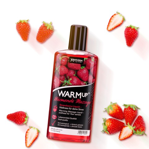 Разогревающее масло WARMup Strawberry (150 ML) Разогревающее масло WARMup Strawberry (150 ML)