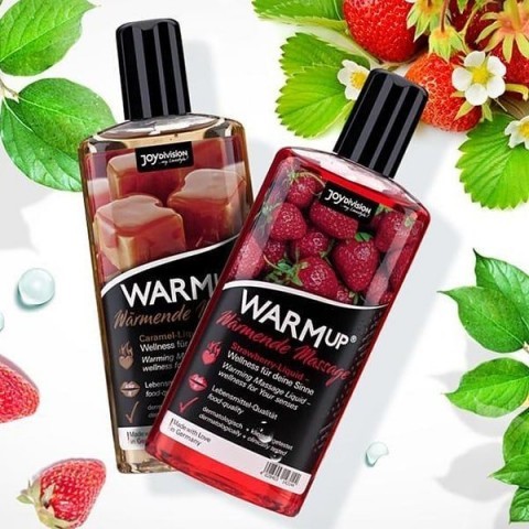 Разогревающее масло WARMup Strawberry (150 ML) Разогревающее масло WARMup Strawberry (150 ML)