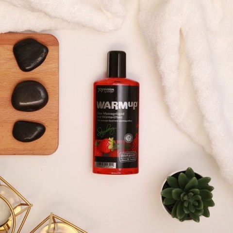 Разогревающее масло WARMup Strawberry (150 ML) Разогревающее масло WARMup Strawberry (150 ML)