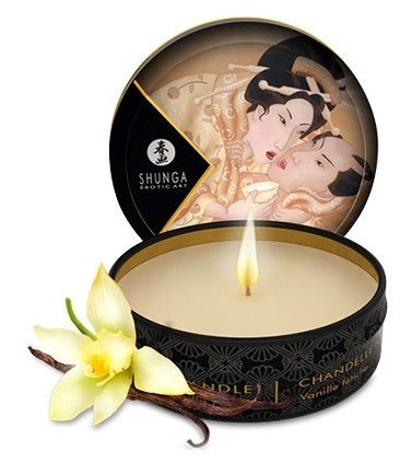 Массажная свеча (Ваниль) Massage Candle (Shunga)
