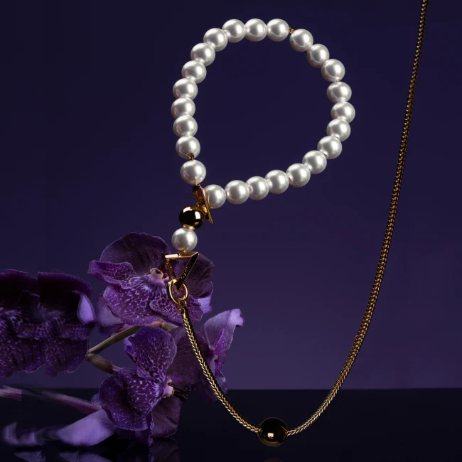 Ошейник-ожерелье «Moist Eyes Pearl Necklace/Collar» от «UPKO» Ошейник-ожерелье «Moist Eyes Pearl Necklace/Collar» от «UPKO»