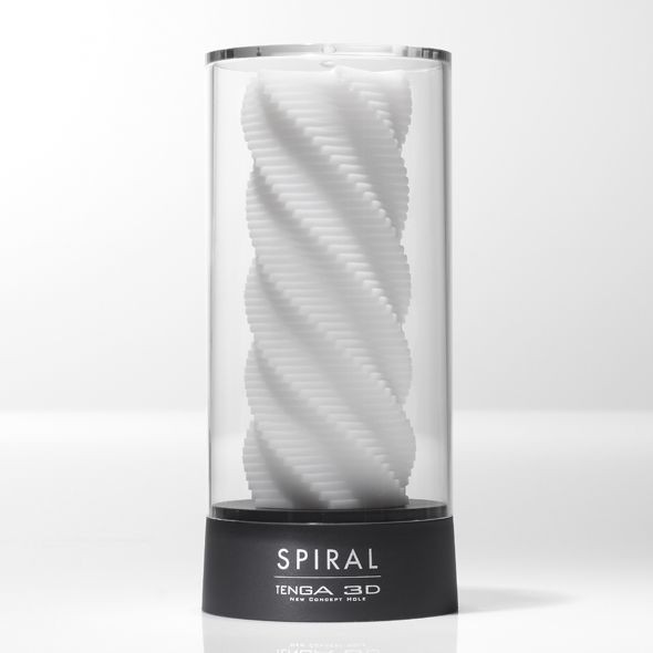 Оригинальный мастурбатор «3D Spiral» от «TENGA»