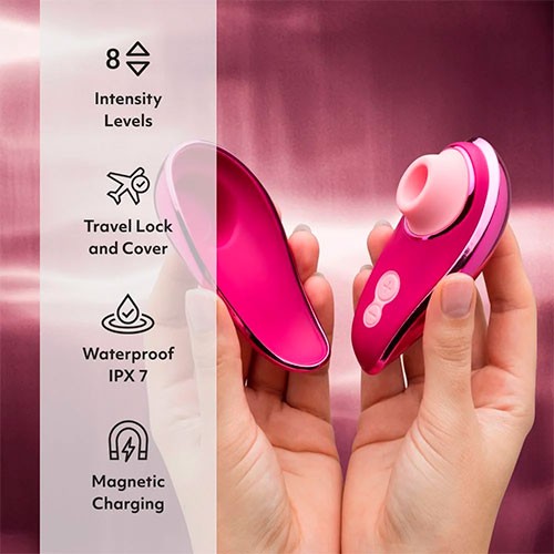 Вакуумный стимулятор клитора «Liberty 2 - Iggy» от «Womanizer»