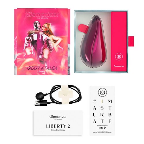 Вакуумный стимулятор клитора «Liberty 2 - Iggy» от «Womanizer»