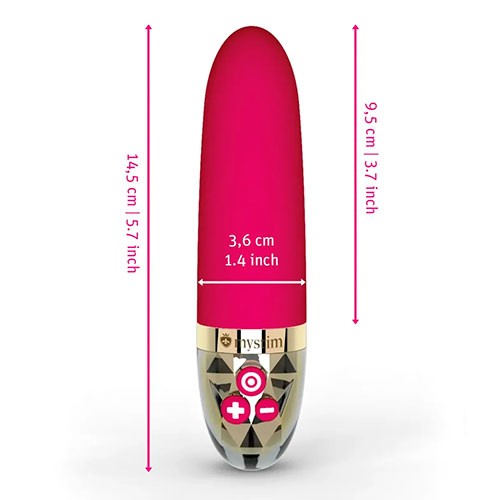 Ярко-розовый водонепроницаемый вибратор «Sleak Freak» от «Mystim» Ярко-розовый водонепроницаемый вибратор «Sleak Freak» от «Mystim»