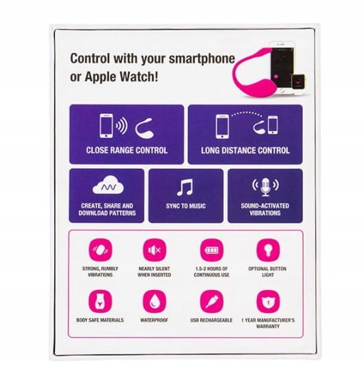 Виброяйцо c приложением, для пар - «Lush 2» от «Lovense»