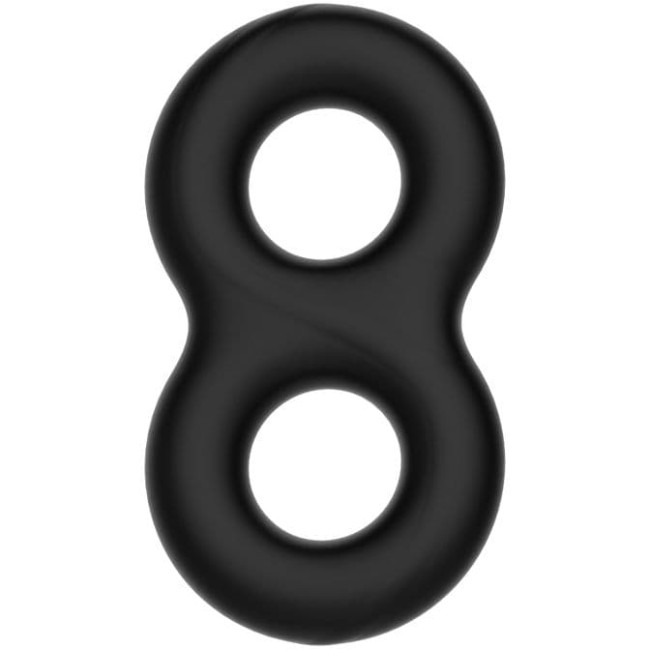 Двойное эластичное эрекционное кольцо «Super Soft Silicon» Двойное эластичное эрекционное кольцо «Super Soft Silicon»