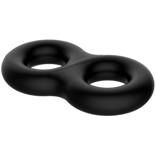 Двойное эластичное эрекционное кольцо «Super Soft Silicon» Двойное эластичное эрекционное кольцо «Super Soft Silicon»