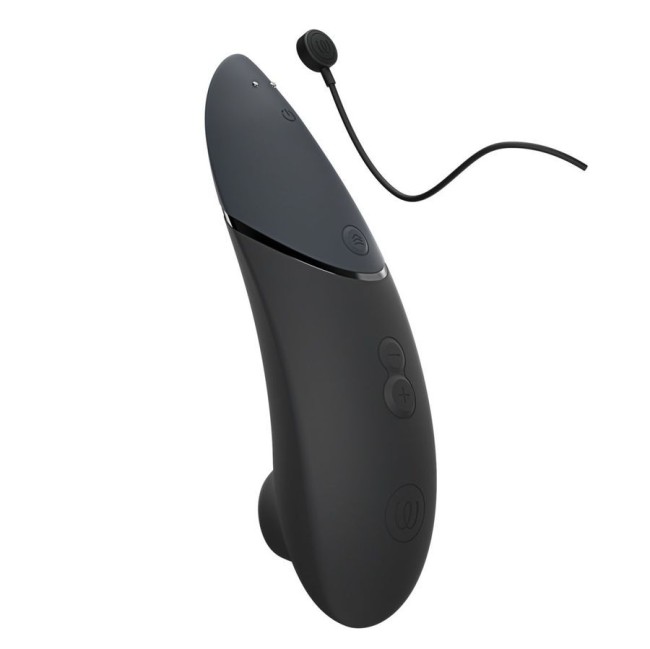Чёрный бесконтактный клиторальный стимулятор с функцией «Climax Control» «Next» от «Womanizer» Чёрный бесконтактный клиторальный стимулятор с функцией «Climax Control» «Next» от «Womanizer»
