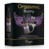 Набор: Возбуждающие капли на клитор + Эрекционное виброкольцо «ORGASMIC BUNNY» от «Orgie»