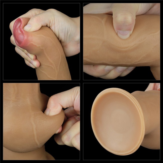 Фаллоимитатор с двойным покрытием «11'' Dual Layered Handle Cock» от «Lovetoy» (16 см) Фаллоимитатор с двойным покрытием «11'' Dual Layered Handle Cock» от «Lovetoy» (16 см)