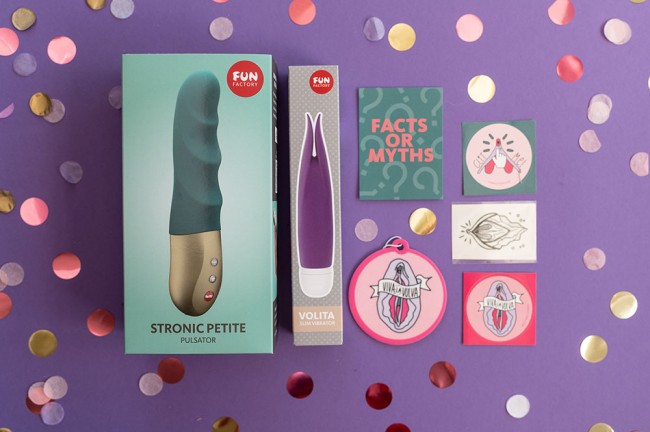 Набор пульсатор + вибратор «CLIT KIT PETITE» от «Fun Factory» 