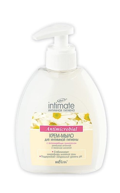 Крем-мыло для интимной гигиены Antimicrobial