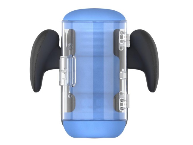 Инновационный робот-мастурбатор с функциями пенетрации, вибрации и нагрева «Black Knight» от «Amovibe»