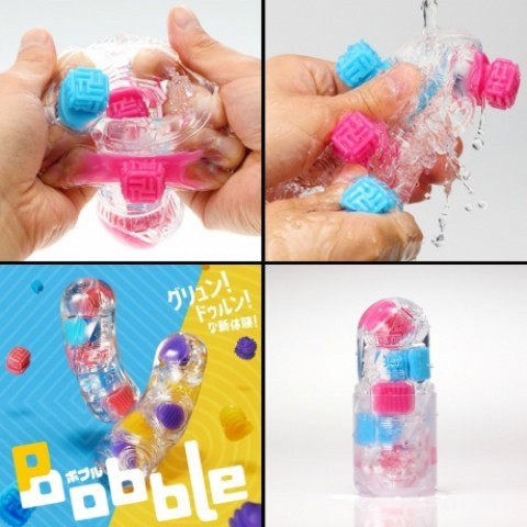 Мастурбатор «Bobble Crazy Cubes» от «TENGA» (Фиолетово-Желтый) 