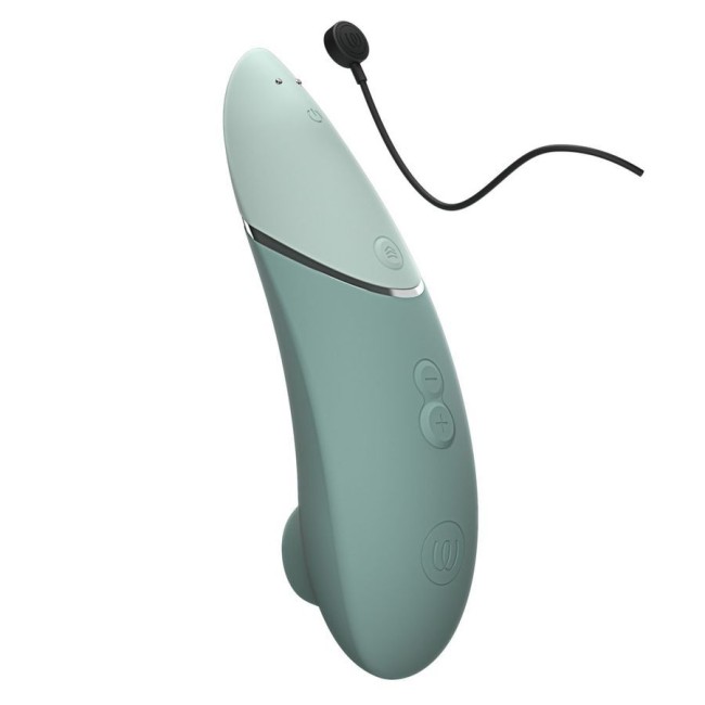 Зеленый бесконтактный клиторальный стимулятор с функцией «Climax Control» «Next» от «Womanizer» Зеленый бесконтактный клиторальный стимулятор с функцией «Climax Control» «Next» от «Womanizer»