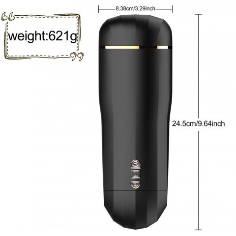 Автоматический мастурбатор с вибрацией и вращением от «NLONELY»