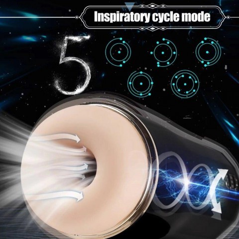 Автоматический мастурбатор с вибрацией и вращением от «NLONELY»