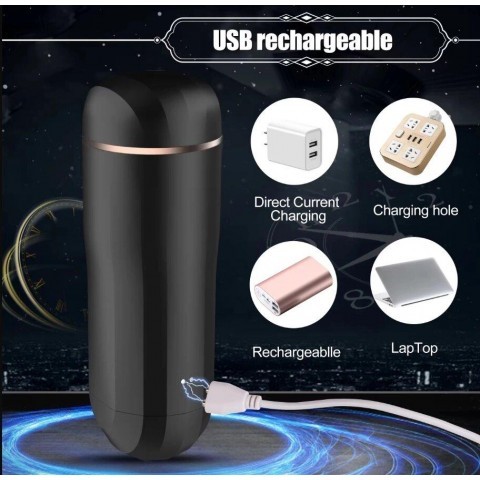 Автоматический мастурбатор с вибрацией и вращением от «NLONELY»