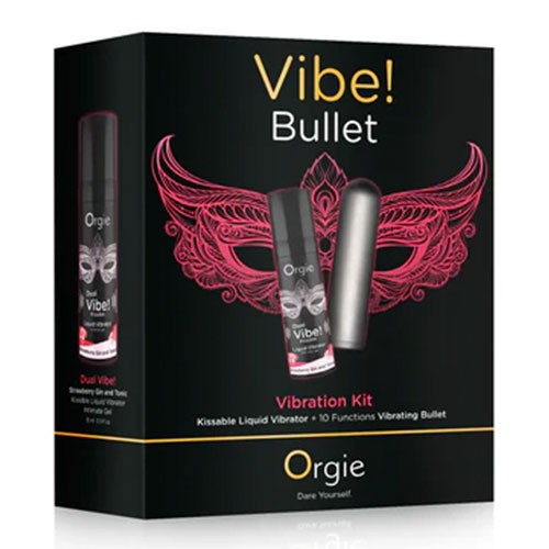 Набор: Жидкий вибратор + вибропуля «Orgie VIBE! BULLET» от «Orgie»