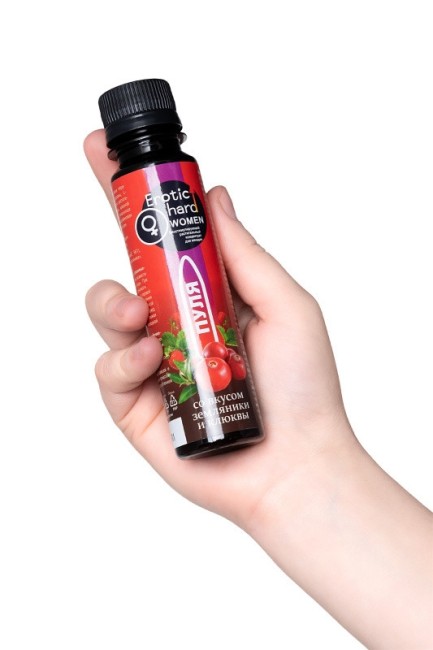 Erotic hard Пуля - Женский биостимулирующий концентрат со вкусом Земляники 100 ML Erotic hard Пуля - Женский биостимулирующий концентрат со вкусом Земляники 100 ML