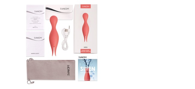 Клиторальный стимулятор «Siren G-spot & Clitoris Vibrator» от «Svakom»
