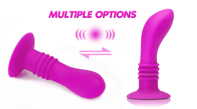Универсальная анальная пробка с вибрацией  Универсальная анальная пробка с вибрацией