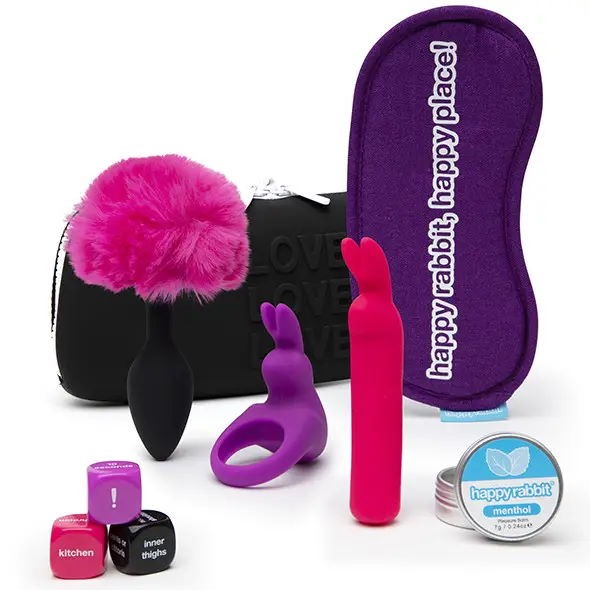 Набор для пар «Couples Pleasure Kit» от «Happy Rabbit» (7 предметов) 