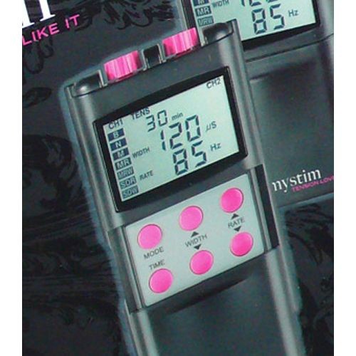 Цифровой электростимулятор «Tension Lover E-Stim Tens Unit» от «Mystim» Цифровой электростимулятор «Tension Lover E-Stim Tens Unit» от «Mystim»