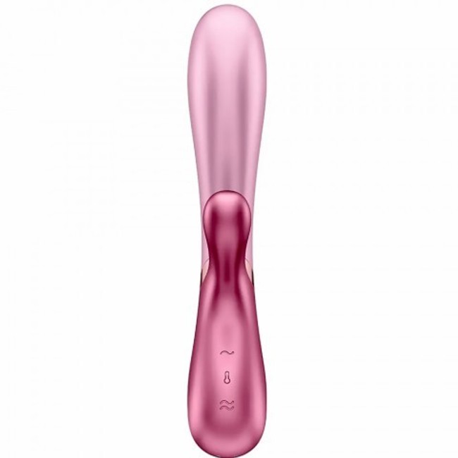 Вибратор с подогревом «Hot Lover» от «Satisfyer» (розовый) Вибратор с подогревом «Hot Lover» от «Satisfyer» (розовый)