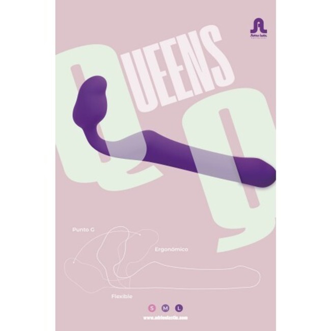 Безремневой страпон «Queens» от «Adrien Lastic» (фиолетовый) М Безремневой страпон «Queens» от «Adrien Lastic» (фиолетовый) М