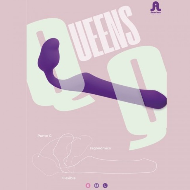 Безремневой страпон «Queens» от «Adrien Lastic» (фиолетовый) М Безремневой страпон «Queens» от «Adrien Lastic» (фиолетовый) М